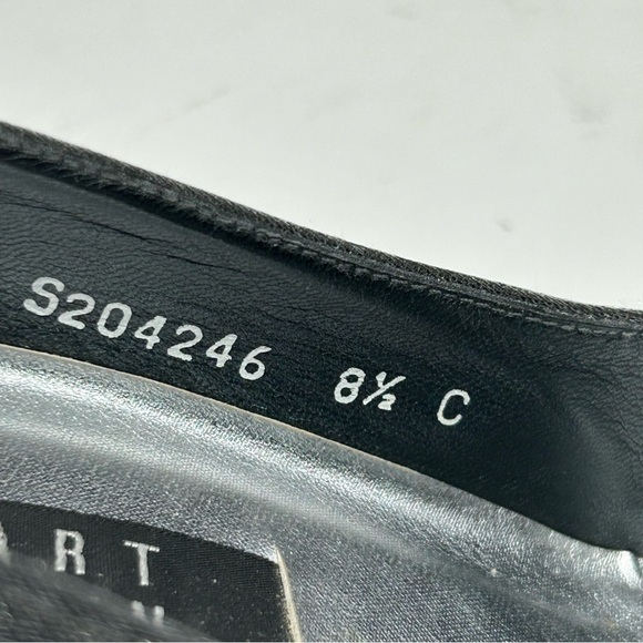 Stuart Weitzman Silver Slate Gray Shimmer Glitter Evening High Heels Size 8.5 C - Picture 13 of 13